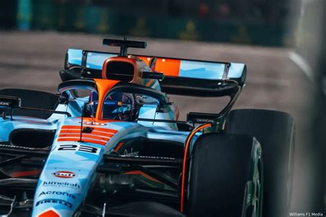 F1 In Het Kort Williams Wint Prijs Voor Gulf Livery