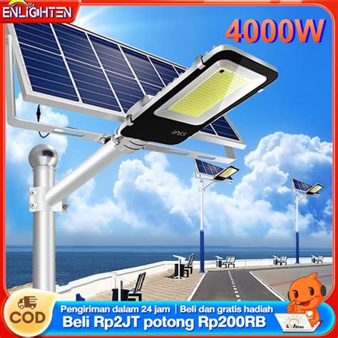 Jual Garansi 30 Tahun Lampu Tenaga Surya Otomatis 1500W Lampu Jalan 0