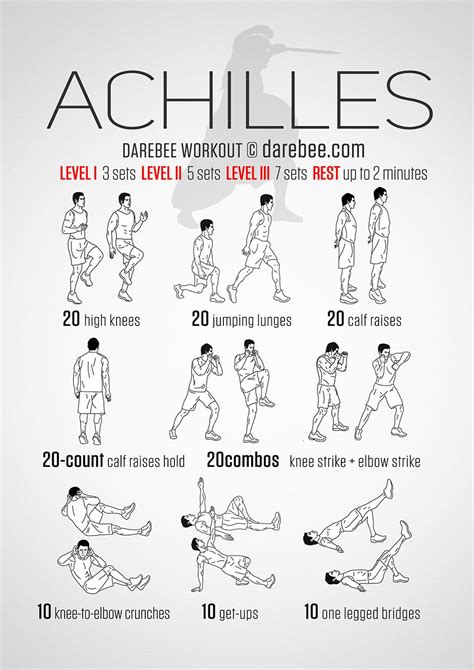 Achilles Workout | Mma workout, Calisthenics workout, Superhero workout