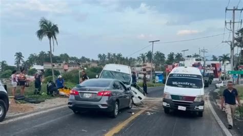 Múltiples accidentes dejan 4 muertos y 10 heridos en Acapulco Grupo