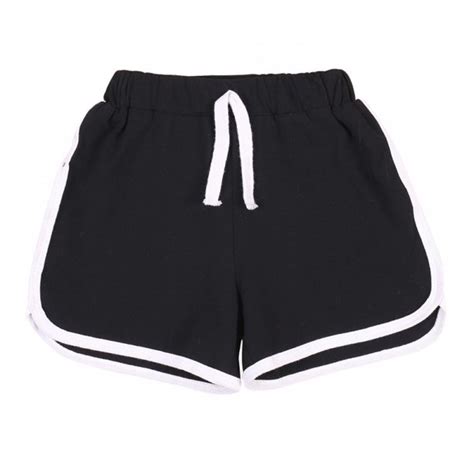 Teen Girls Running Shorts Gym Workout Yoga Sport Performance Short