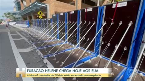 Furacão Helene provoca ventos de mais de 200 km h na Flórida 20