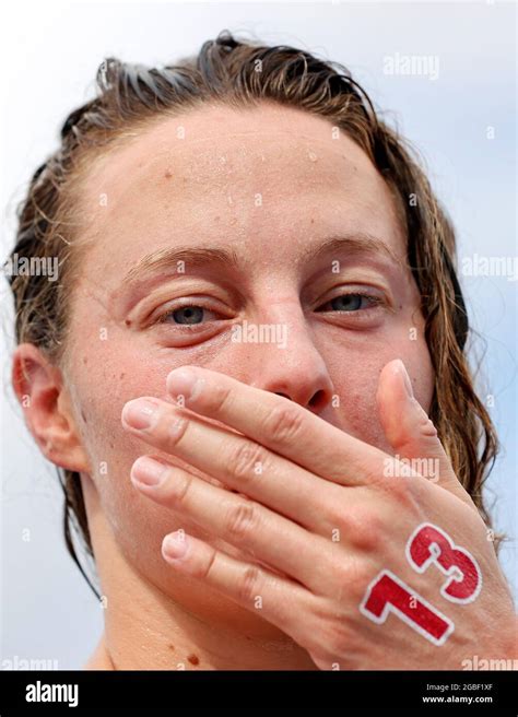 Tokio Japan Th Aug Swimming Olympics Open Water Km