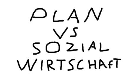 Plan Vs Soziale Marktwirtschaft Youtube