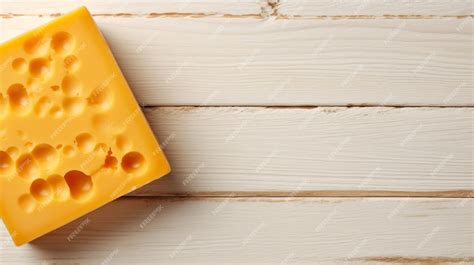 Premium Ai Image Delicious Cheddar Cheese Photorealistic Horizontal