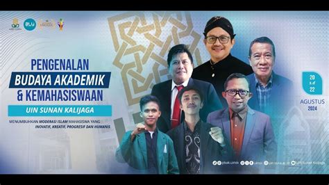 Pengenalan Budaya Akademik Dan Kemahasiswaan Pbak Tahun Uin