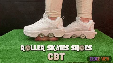 Roller Skates Shoes Cock Crush Cbt And Ballbusting With Tamystarly