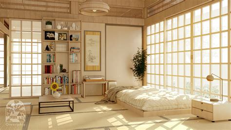 Artstation Japanese Bedroom