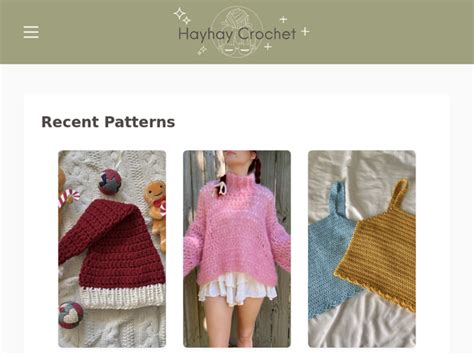 Ravelry Hayhay Crochet Patterns