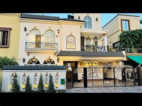 Wapda Town Marla Facing Park Spanish Design House For Sale Youtube