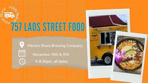 Food Truck: 757 Laos Street Food | Vibrant Shore Brewing Company ...