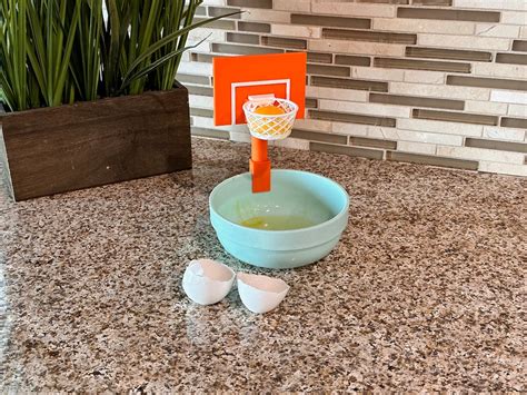 3d Printed Basketball Hoop Egg Separator Etsy