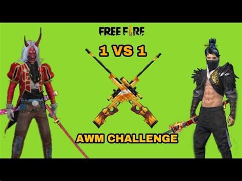 ONLY AWM CHALENGE IN LONE WOLF SOLO VS SOLO MUST WATCH FREE FIRE YouTube