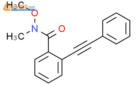 Benzamide N Methoxy N Methyl Phenylethynyl Cas