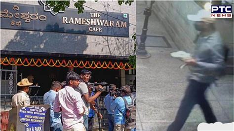 Bengaluru Rameshwaram Cafe Blast Suspect Caught On Cctv Seen Carrying