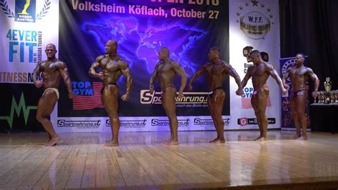 Comparisons Nabba Men Class Nabba Wff Austria Open Youtube