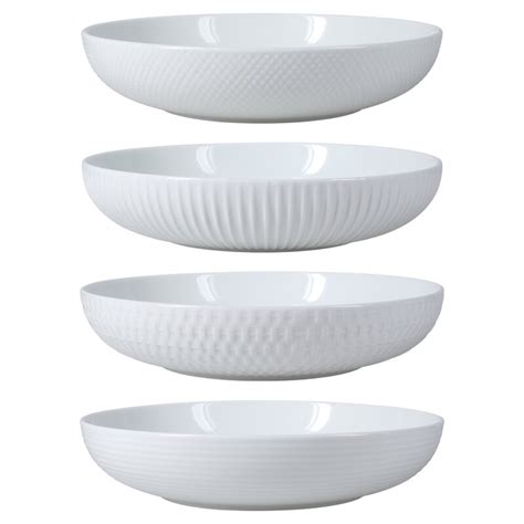 BIA Cordon Bleu Assorted Textured Porcelain 48 Oz Dinner Bowls Wayfair