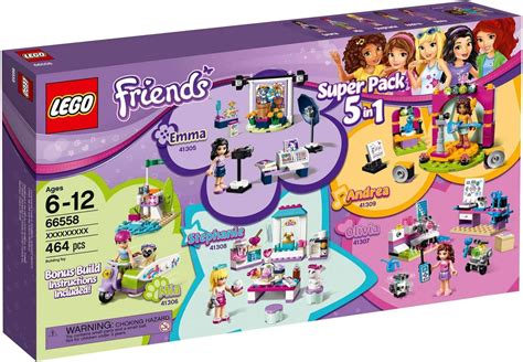 Lego Friends Super Pack 66558 Target Exclusive 5pk Amazon De Spielzeug