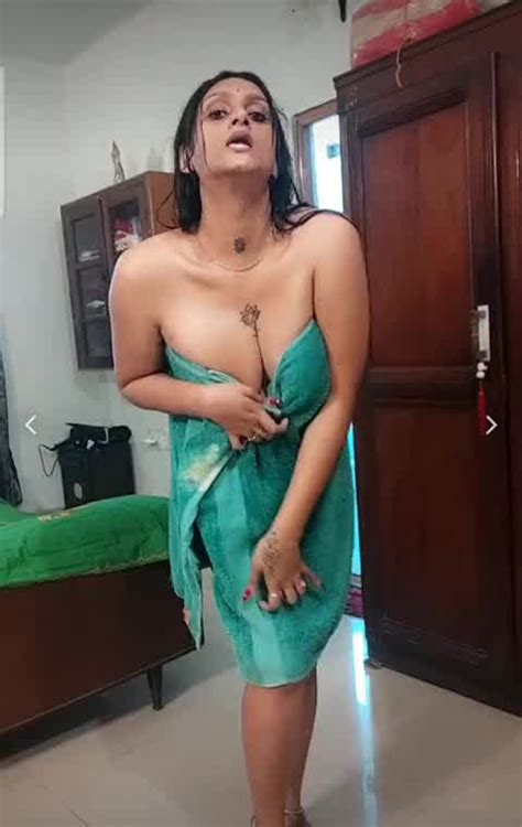 Lovely Desi Bhabi Lovemaking On A Green Towel Free Porn C