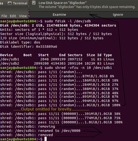 Permanently And Securely Delete Files In Linux