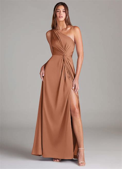 Azazie Brooke Bronzer Bridesmaid Dresses Azazie