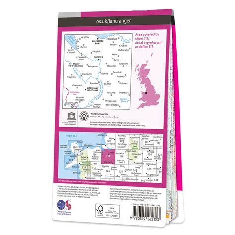 Os Map Of Wrexham And Llangollen Explorer 256 Map Ordnance Survey Shop