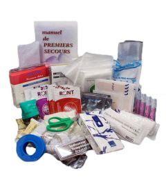 Composition trousse de secours PPMS 50 personnes Tamô