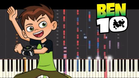 Ben 10 Theme Song Piano Notes - Theme Image