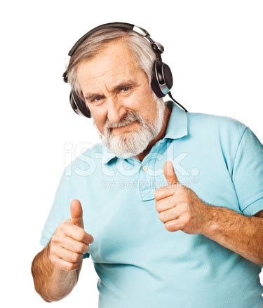 Old Guy Listening TO Music Stock Photos - FreeImages.com