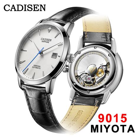 Cadisen Men Watches Automatic Mechanical Wrist Watch Miyota Top