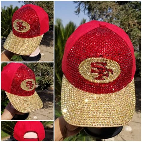 49er Bling Cap Etsy