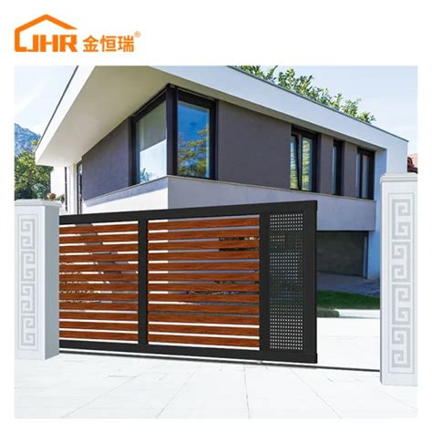 Sliding Gate Design Electric Villa Jhr - Sliding Gate and Gate Design