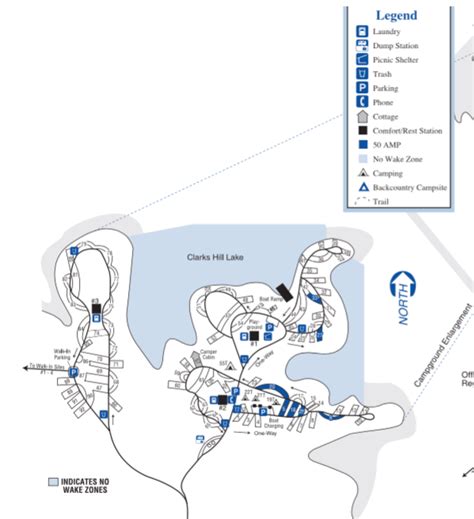 Mistletoe State Park Map