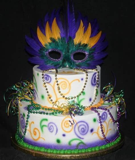 Mardi Gras Cakes – Decoration Ideas | Little Birthday Cakes