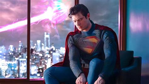 James Gunn Shares First Look At David Corenswets Superman Suit Nerdist