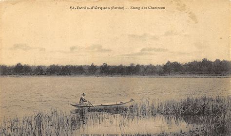 Saint Denis D Orques Etang Des Charireux Carte Postale Ancienne Et