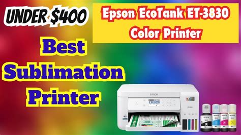 Epson Ecotank Et Color Printer Review Youtube