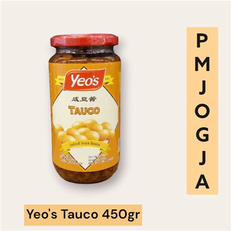 Jual Yeos Tauco Malaysia Salted Soya Beans Gr Gram Shopee Indonesia