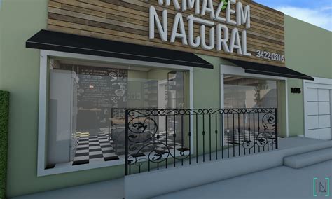 Projeto De Sala Comercial Para Loja De Produtos Naturais Em Dourados