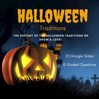 Halloween Traditions & History (Google Slides & Questions!) | TPT