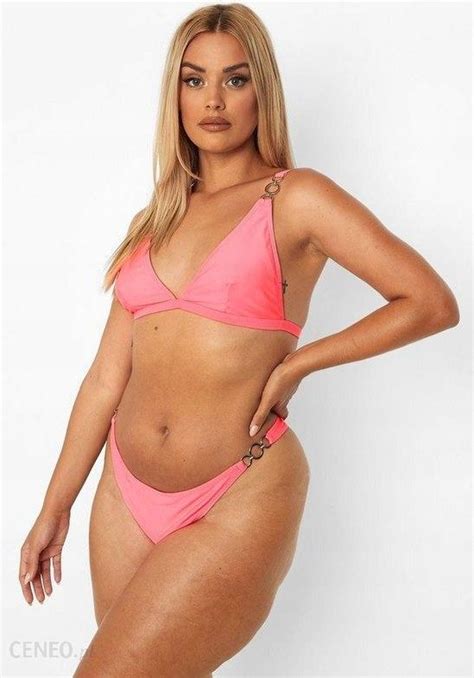 Boohoo różowe bikini z ozdobnymi detalami 44 Ceny i opinie Ceneo pl