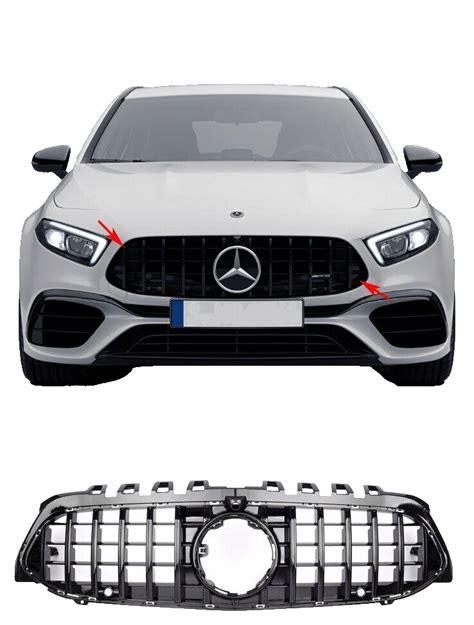 Atrapa Grill Mercedes W V A Klasa Panamericana Amg Gt Black