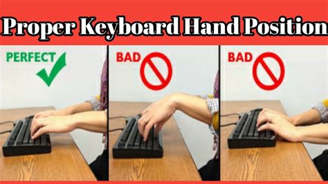 Finger Place On Keyboard