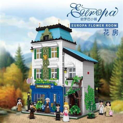 Xingbao Xb Europa Town Flower House Mould King