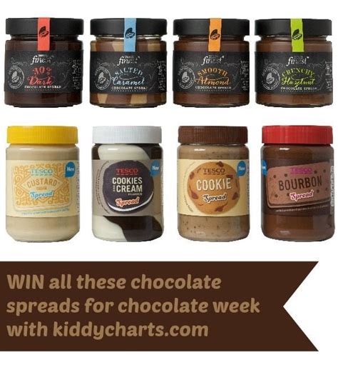 Win Tesco Chocolate Spread For Chocolateweek Jars