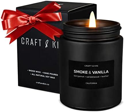 Amazon Lulu Candles Sexy Man Luxury Scented Soy Jar Candle