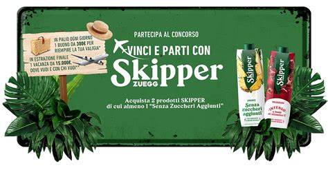 Vinci E Parti Con Skipper In Palio Vacanza Da E Buoni Spesa Da