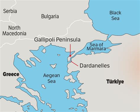 Ancient Greece Dardanelles Map