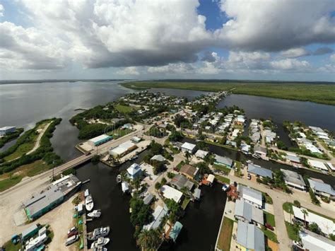 Aerial Above Matlacha FL USA Stock Photo - Image of keys, matlacha ...