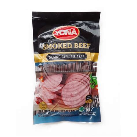 Jual Yona Smoke Smoked Beef Gram Daging Sapi Iris Asap Isi Pcs